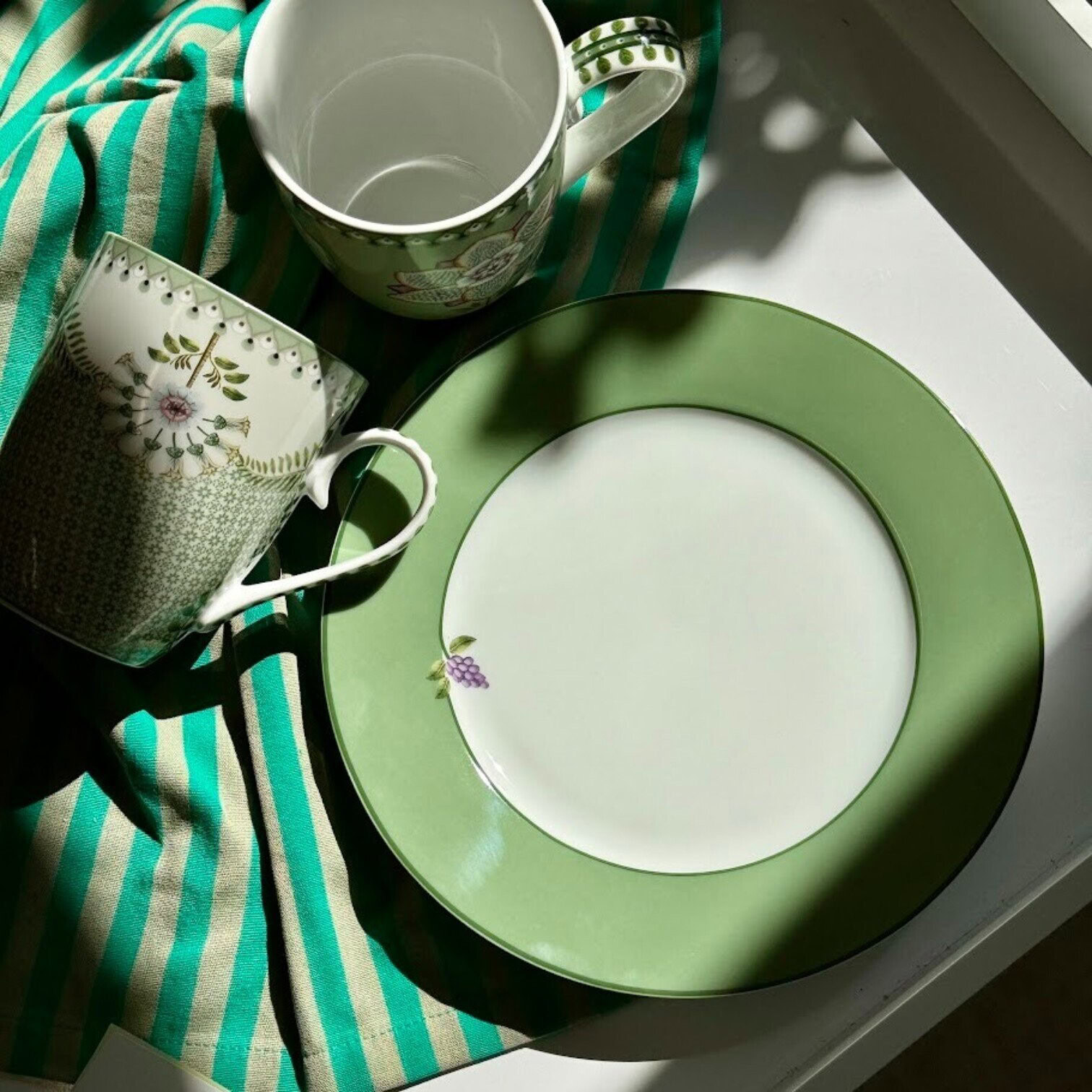 Šķīvis Lily&Lotus Uni Light Green, 21cm Šķīvis Lily&Lotus Uni Light Green, 21cm