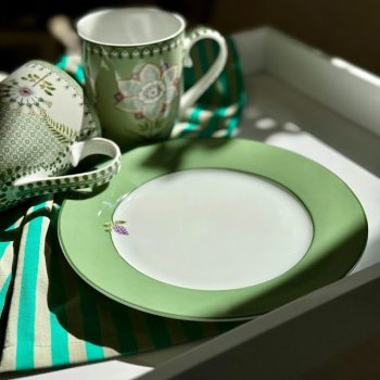 Šķīvis Lily&Lotus Uni Light Green, 21cm