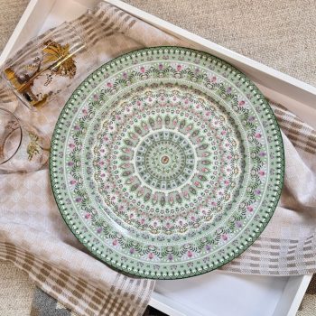 Šķīvis Lily&Lotus Moon Delight Light Green, 32cm