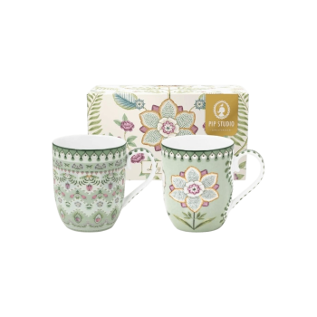 Krūzes Lily&Lotus Light Green, 145ml, 2gab.