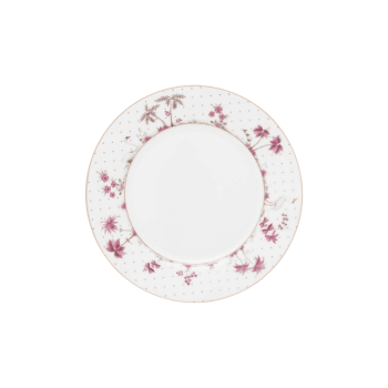 Šķīvis Jolie Dots Gold Pink, 21cm