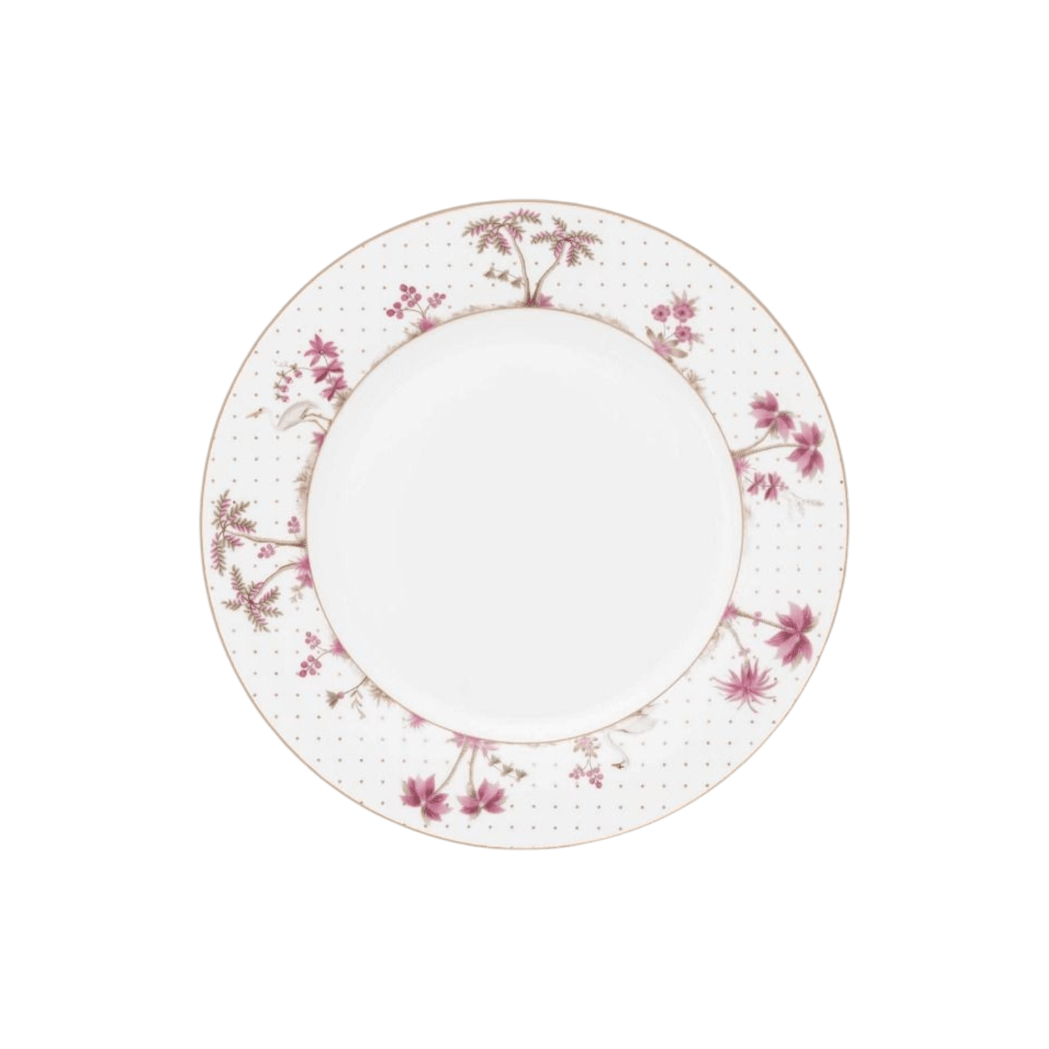 Šķīvis Jolie Dots Gold Pink, 26,5cm Šķīvis Jolie Dots Gold Pink, 26,5cm