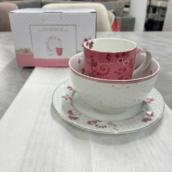 Brokastu komplekts Jolie Pink, 3gab.
