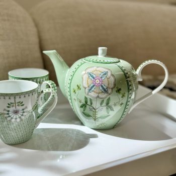 Tējkanna Lily&Lotus Tiles Light Green, 1.6l