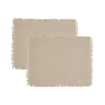 Kokvilnas salvetes ar bārkstīm Henley, 2gab.