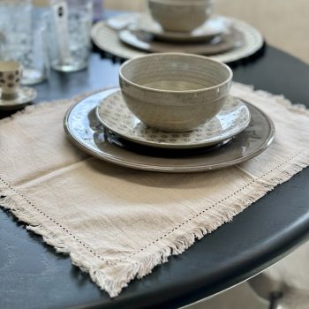 Kokvilnas salvetes ar bārkstīm Henley, 2gab.