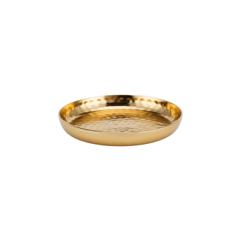 Metāla paplāte Gold, 12cm