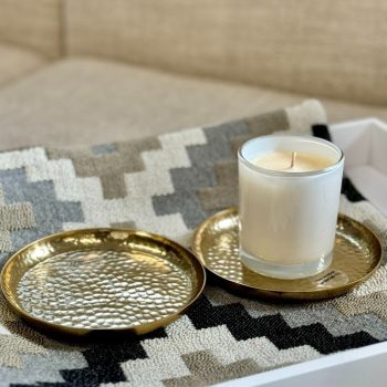 Metāla paplāte Gold, 15cm