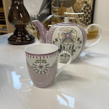 Krūze Lily&Lotus Tiles Lilac, 350ml