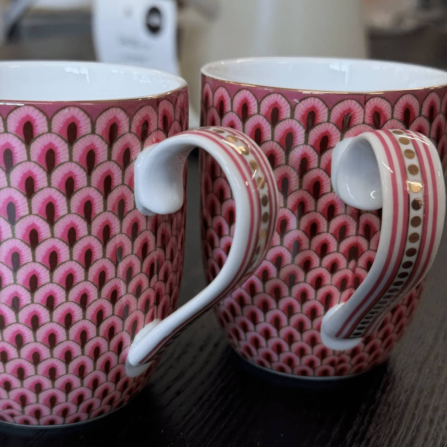 Krūze Small Flower Festival Scallop Dark Pink 145ml Krūze Small Flower Festival Scallop Dark Pink 145ml