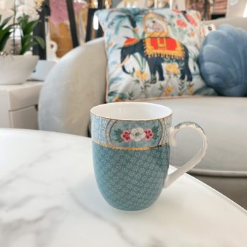 Krūze Small Blushing Birds Blue, 145ml