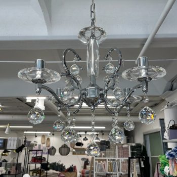 Griestu kristāla lampa Zinta