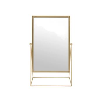 Spogulis uz statīva Gold, 26.5x43cm
