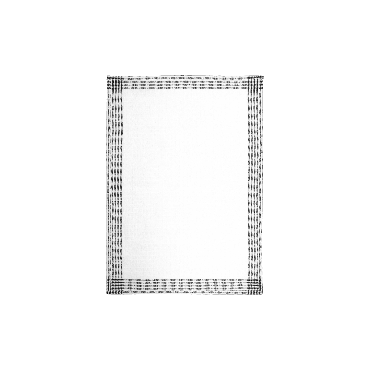 Virtuves dvielis White-Black, 50x70cm Virtuves dvielis White-Black, 50x70cm