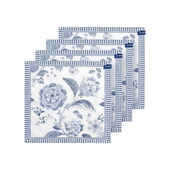 Salvetes Royal Regal Flower Blue, 40x40cm