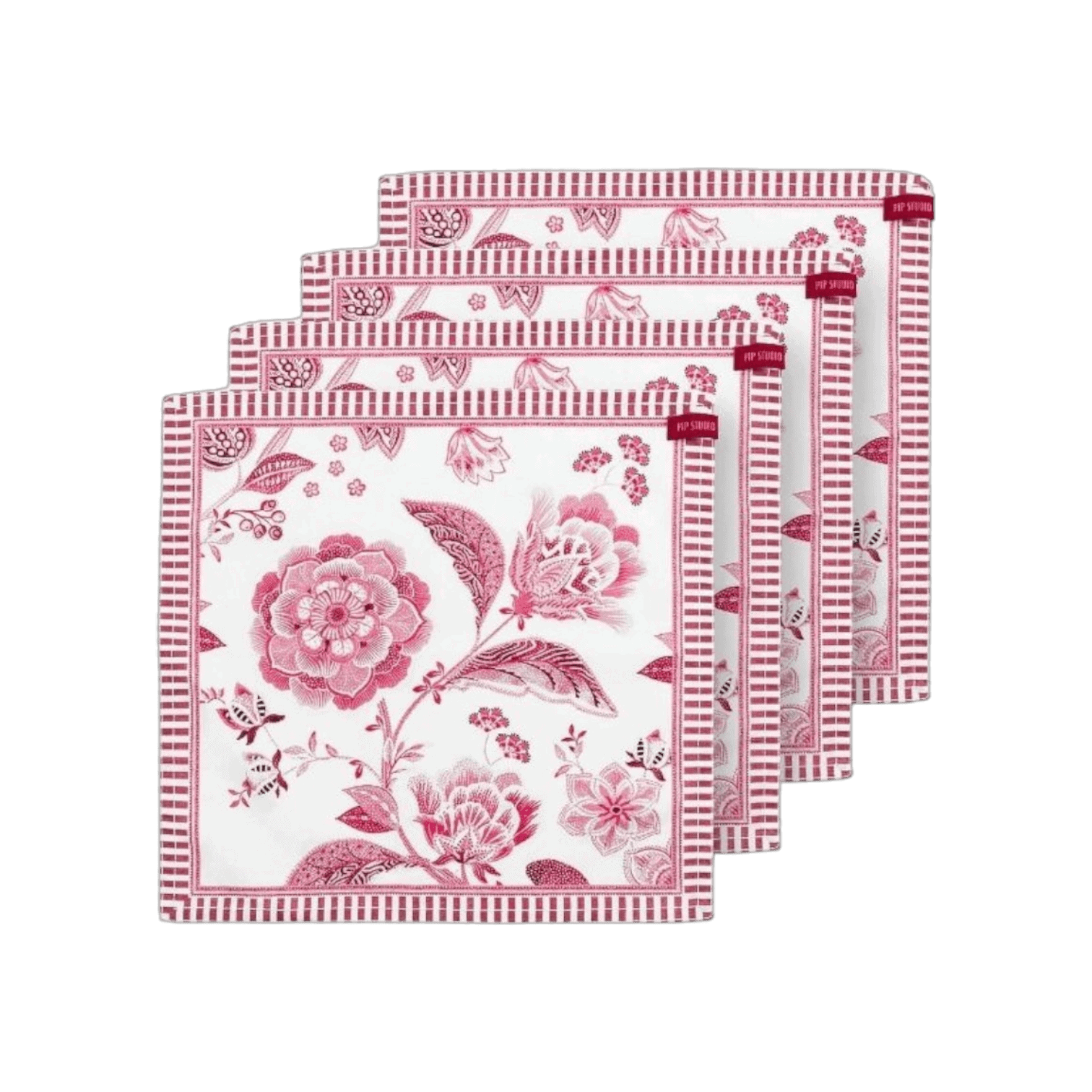 Salvetes Royal Regal Flower Red, 40x40cm Salvetes Royal Regal Flower Red, 40x40cm