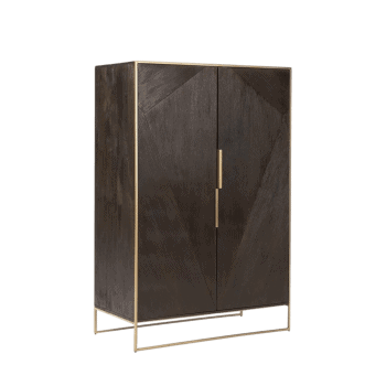 Drēbju skapis Cosmo, mango masīvkoks