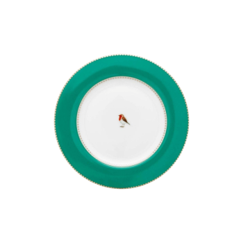 Šķīvis Love Birds Emerald, 17cm