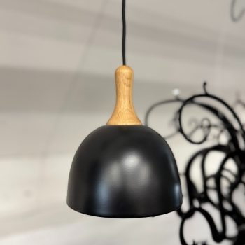 Griestu lampa Topp, melna