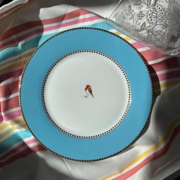 Šķīvis Love Birds Blue, 21cm