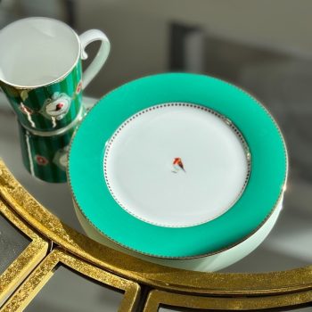 Šķīvis Love Birds Emerald, 21cm