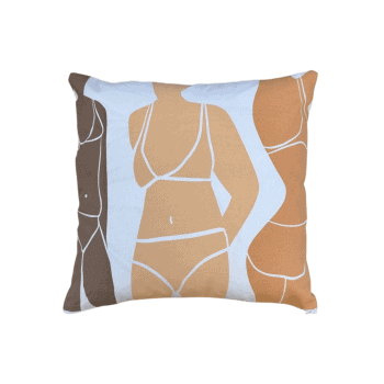 Spilvendrāna Body, 40x40cm