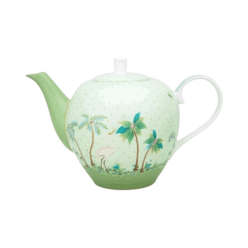 Tējkanna Large Jolie Gold Dots Green 1.6l