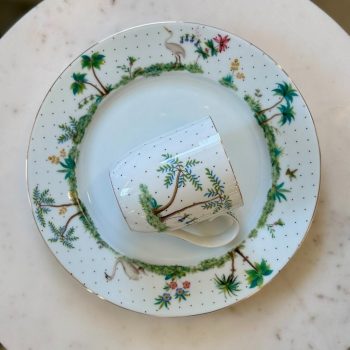 Šķīvis Jolie Dots Gold, 23cm