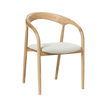 Krēsls Camille, oša koka