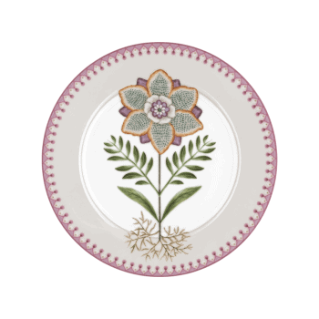 Šķīvis Lily & Lotus Off White, 21cm