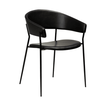 Ēdamgalda krēsls CRIB, melns
