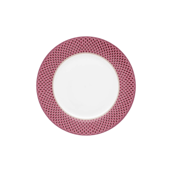 Šķīvis Flower Festival Scallop Dark Pink, 27cm