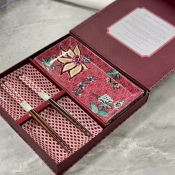 Dāvanu komplekts Oriental Flower Festival Dark Pink