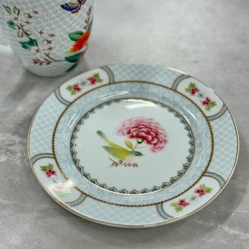 Šķīvis Blushing Birds White, 17cm