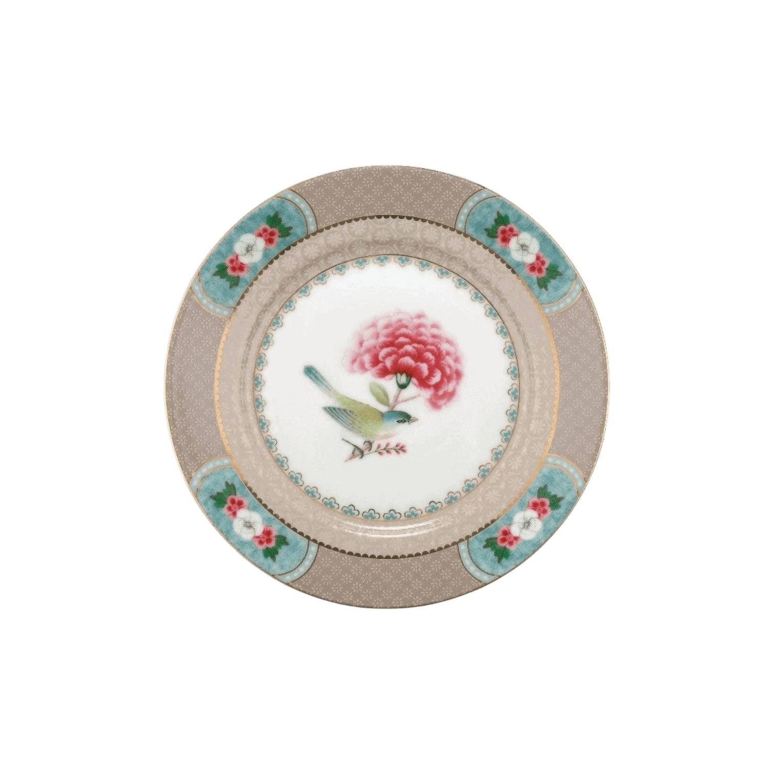 Šķīvis Blushing Birds haki, 17cm Šķīvis Blushing Birds haki, 17cm