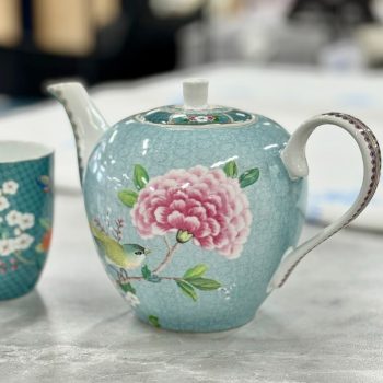 Tējkanna Large Blushing Birds Blue, 1.6L