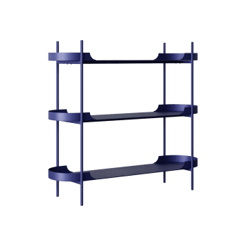 Metāla plaukts Taru M, zils