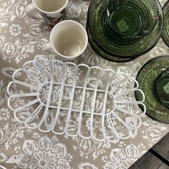 Metālā pinuma grozs Merli, ovāls