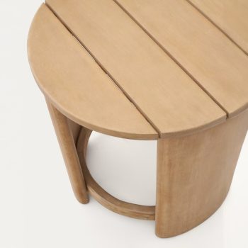 Dārza galds Xorigue, eikalipta koka, D56 cm