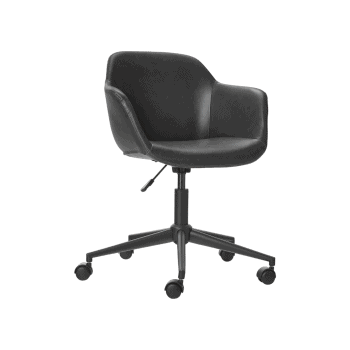 Datorkrēsls Fiji, tumši pelēks