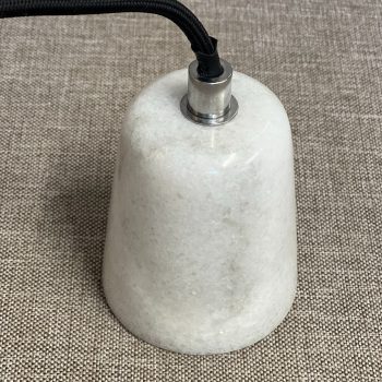 Griestu lampa Marbly, marmors, D8cm