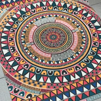 Vinila paklājs Bynoe, 65x85cm