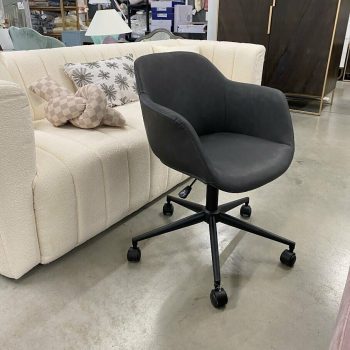 Datorkrēsls Fiji, tumši pelēks