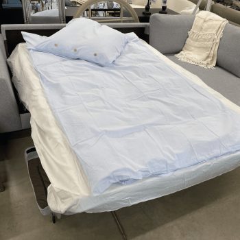 Gultas veļas komplekts, zils, 135x200cm