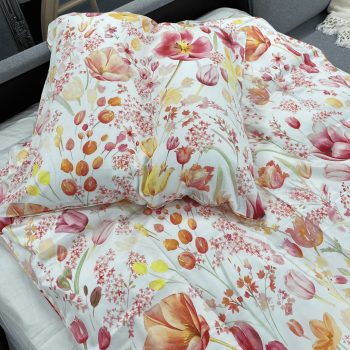 Gultas veļas komplekts Fleuri, 135x200cm, 80x80cm