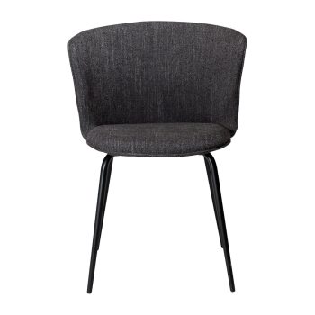 Ēdamgalda krēsls EDEN, boucle black