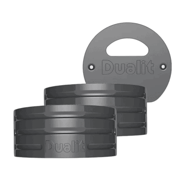 Tējkannas piederumu komplekts Architect, trīsdaļīgs, pelēks