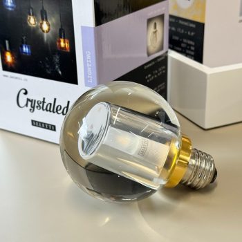 Spuldze Crystaled Round Transparent