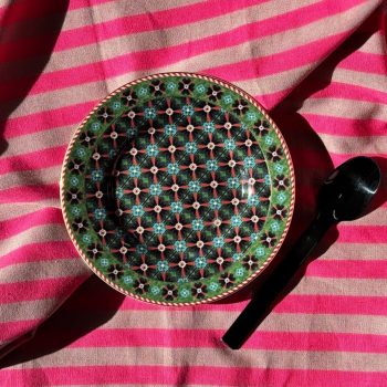 Mazais šķīvis Clover Green, 12cm