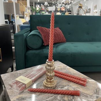 Garās sveces Twisted, 4gab